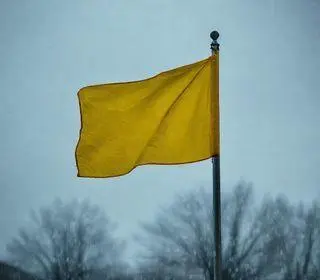 bandeira amarela