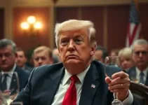 atirador em jantar com Trump