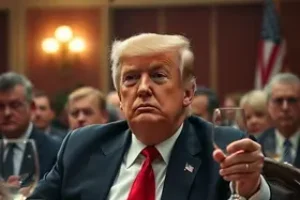 atirador em jantar com Trump