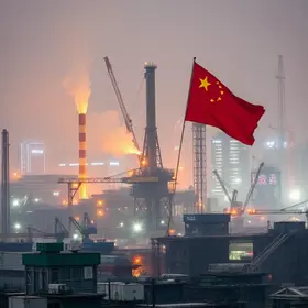 atividade industrial da China