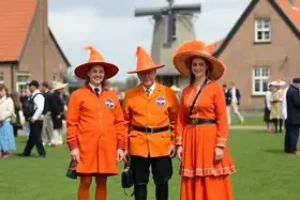 Holanda usa a cor laranja em seu uniforme