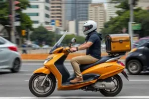 credenciamento do Uber Moto em São Paulo