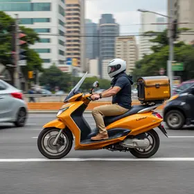 credenciamento do Uber Moto em São Paulo