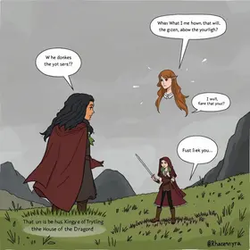 Corlys e Rhaenyra