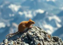 rato encontrado a quase 7 mil metros de altitude