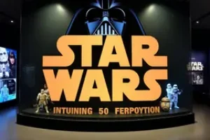 exposição de 50 anos de Star Wars