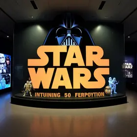 exposição de 50 anos de Star Wars