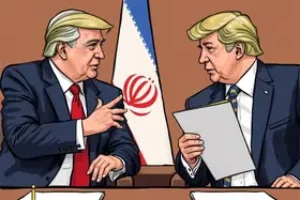 Trump e acordo com Irã