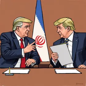 Trump e acordo com Irã