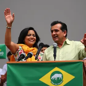 Michelle Bolsonaro candidata ao Senado
