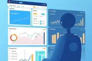 construir dashboards usando IA para acompanhamento de metas