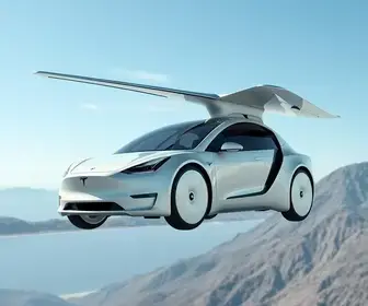 carro voador da Tesla